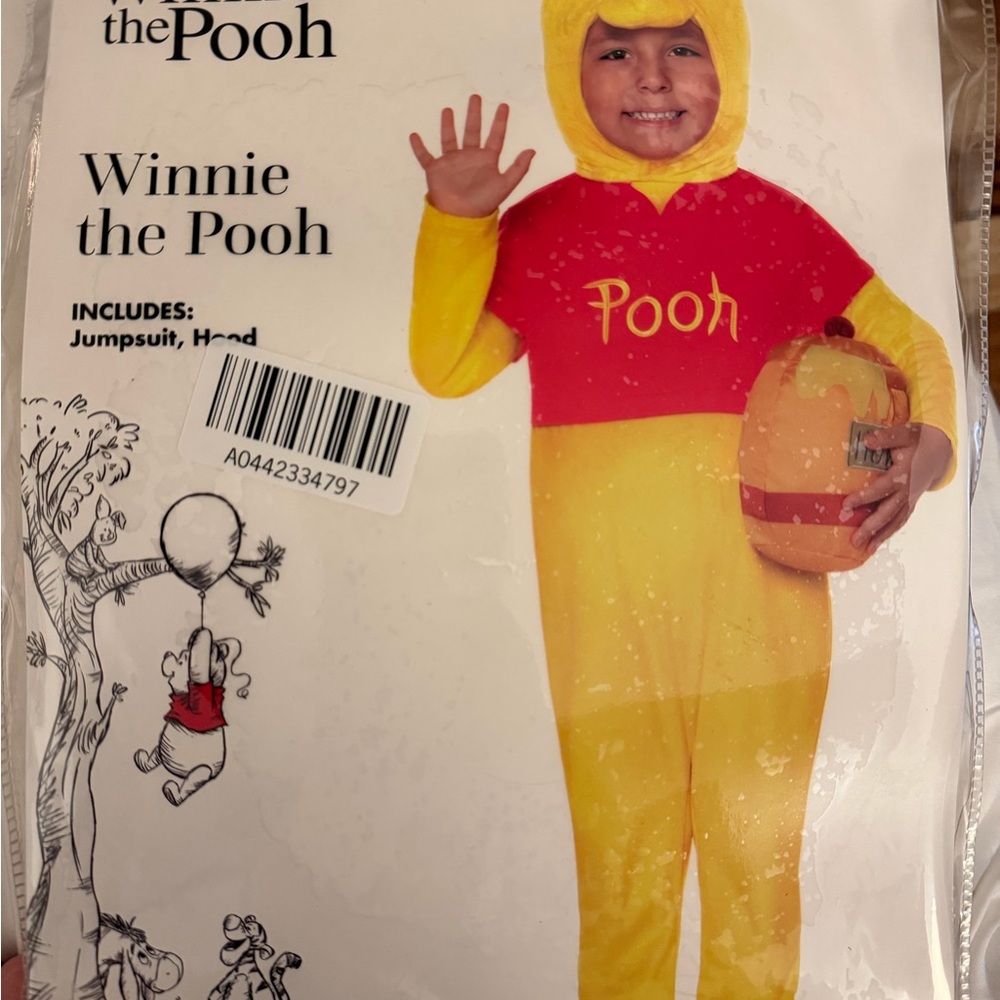 Toddler Winnie the Pooh Costume for Kids